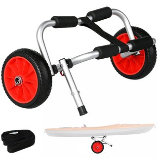 Carrello per Kayak Pieghevole Pneumatici 25cm Adat
