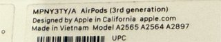 Airpods Apple Blancos