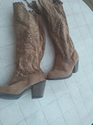 Botas cowboy Sendas Camel Talla 37