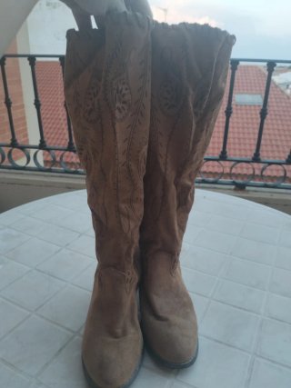 Botas cowboy Sendas Camel Talla 37