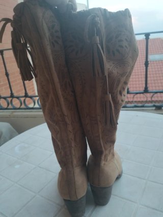 Botas cowboy Sendas Camel Talla 37