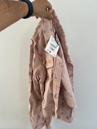 Chaquetas Zara flores rosas de niña