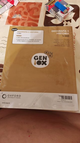 Geografía e Historia 4º ESO. Libro del estudian...