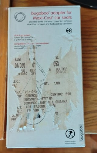 Adaptador Bugaboo para Sillas Maxi-Cosi