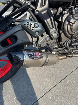 Yamaha MT-07 2019 Negra y Roja