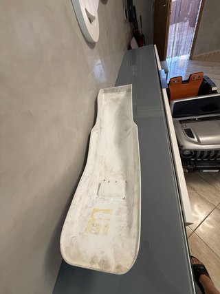 Guardabarros trasero Enduro Clásica Blanco