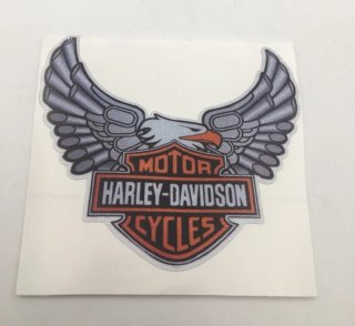 Vinilo Logo Harley Davidson Motor Cycles