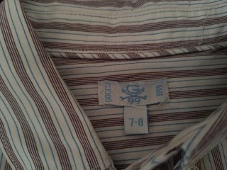 Camisa de niño a rayas