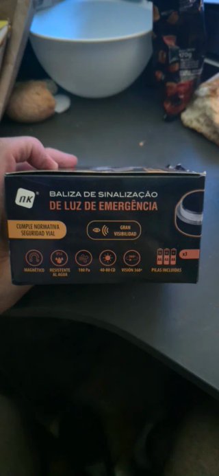 Baliza V16 Señalización Luminosa Emergencia
