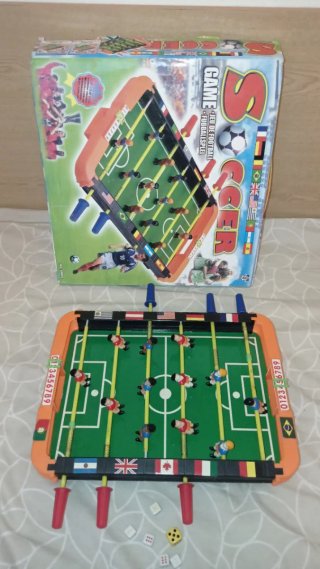 Mini Futbolín Vintage Soccer Game