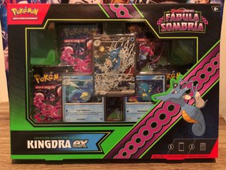 Pokemon TCG Caja Kingdra EX Fábula Sombría🇪🇸