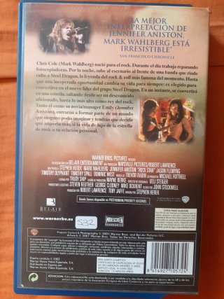 Película VHS Rock Star