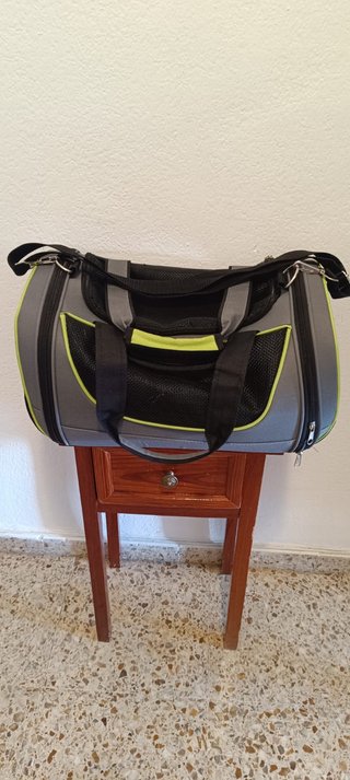 Transportín flexible para gato