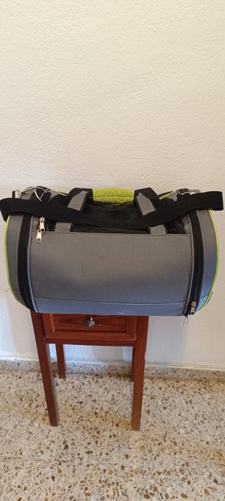Transportín flexible para gato