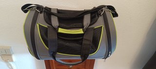 Transportín flexible para gato