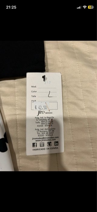 Vestido midi  lunares blanco/negro sin estrenar .