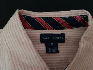 Camisa de rayas Ralph Lauren niño.