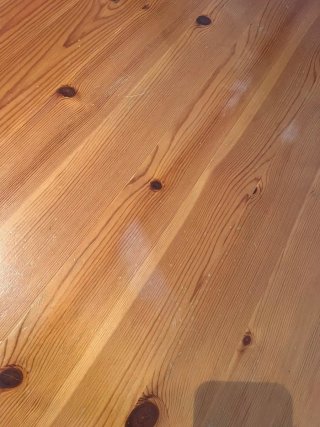 Mesa extensible pino macizo + 4 sillas