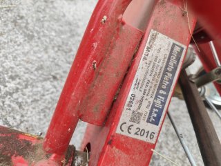 Rastrillo y hileradora para motocultor