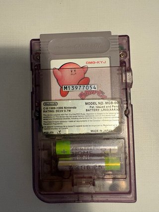 Nintendo GameBoy pocket morada
