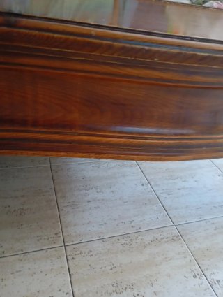 Mesa de centro Valenti madera noble nogal