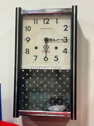 Reloj de pared Vintage Orient Scientific