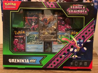 Pokemon TCG Caja Greninja EX Fábula Sombría🇪🇸