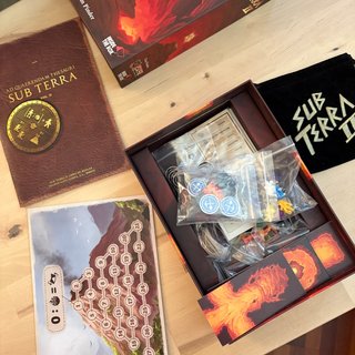 Sub Terra 2: Inferno's Edge Juego de Mesa