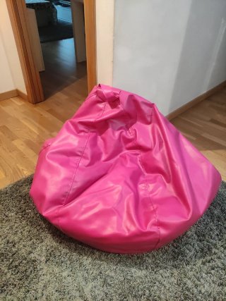 Puff rosa fucsia