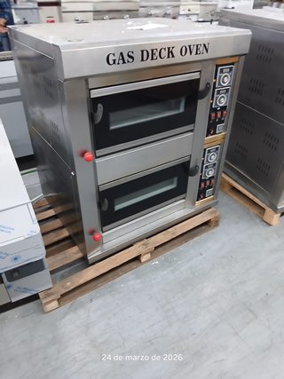 Horno de pizza doble cámara mi número 743047124