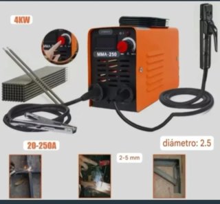 Máquina Soldar Inverter MMA-250