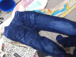 Leggings efecto vaquero talla única