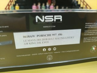 ENVÍO INCLUIDO NSR Porsche 997 GT3 24 LEMANS