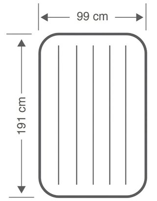 Letto ad aria singolo Intex Dura Beam