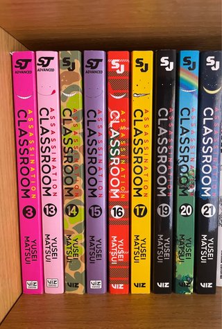 Assassination classroom mangas inglés