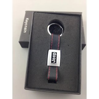 Llavero COCHE de cuero logo JEEP REGALO