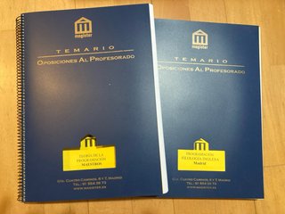 Temario Oposición- Programación Filología Inglesa