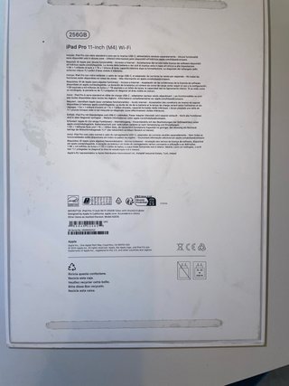 iPad Pro M4 256GB Plata