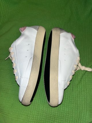 Golden Goose Superstar Blanco Rosa Plata