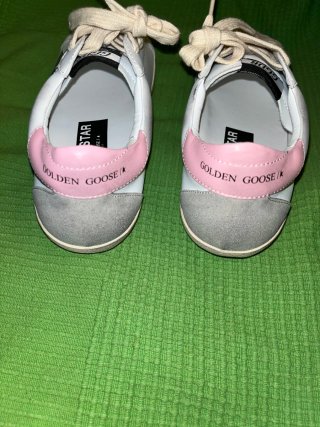 Golden Goose Superstar Blanco Rosa Plata