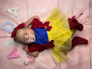 Ropa de bebé: Disfraz Blancanieves y más