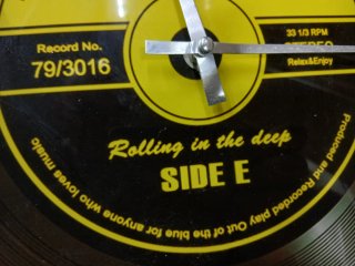 Orologio da parete disco vinile Good Time