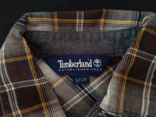 Camisa de niño Timberland cuadros