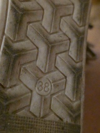 Stivali Colave con frange beige