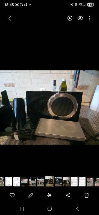 Affettatrice elettrica graef