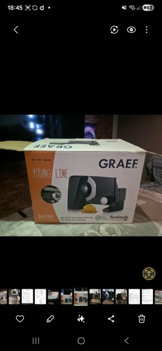 Affettatrice elettrica graef