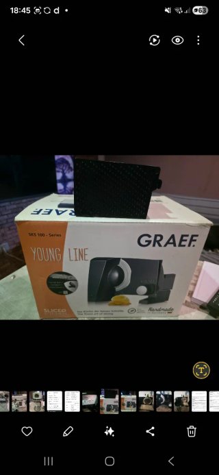 Affettatrice elettrica graef