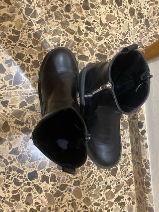 Botas Zara militares negras mujer
