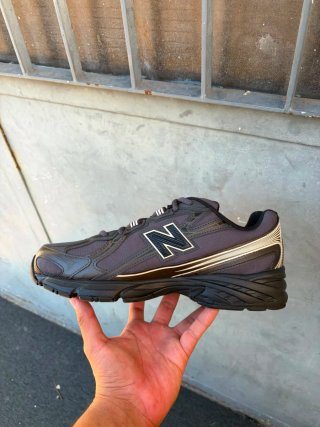 New Balance 740 Scarpe Uomo Nero Grigio