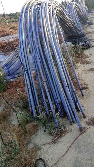 Arcos galvanizados para cultivo